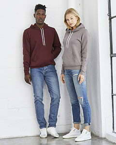 Custom Bella + Canvas Hoodied Sweatshirt