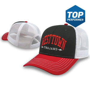 Custom Modified Flat Bill with Mesh Back Cap