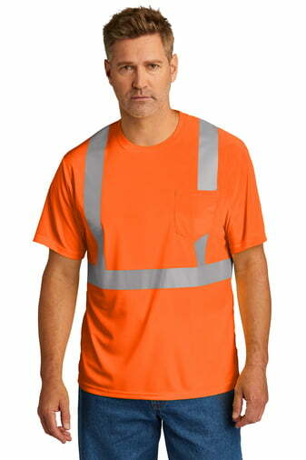 CornerStone® ANSI 107 Class 2 Mesh Short Sleeve Tee