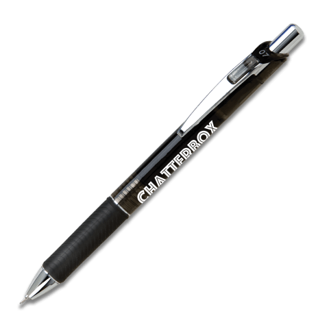 Custom Pentel EnerGel-X Retractable Roller Gel Ink Pen