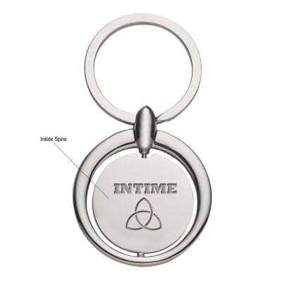 Custom CIRCULAR METAL KEY TAG