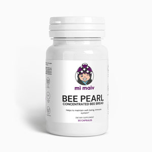 Bee Pearl Concentrated Bee Bread Capsules, 30 ea mi maiv