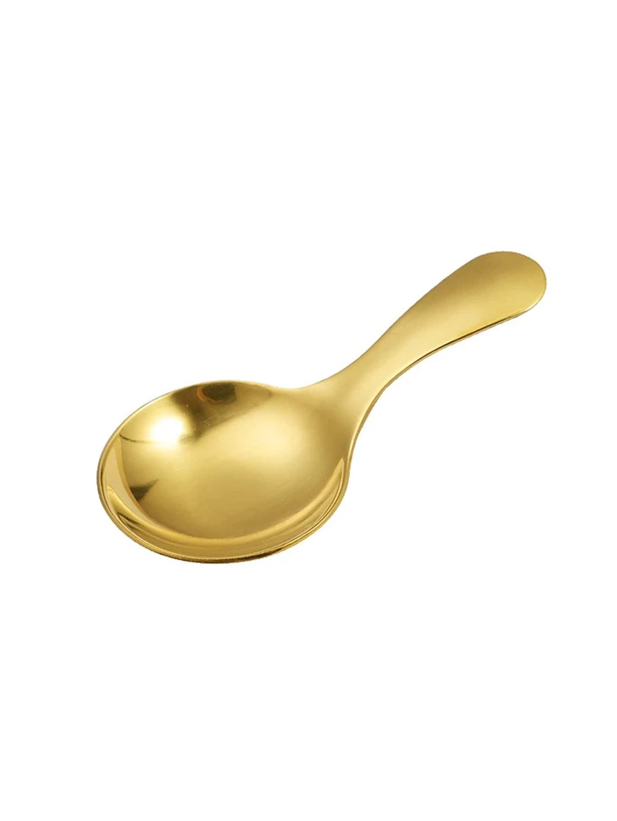 Gold Stainless Steel Powder Scoop Spoon mi maiv