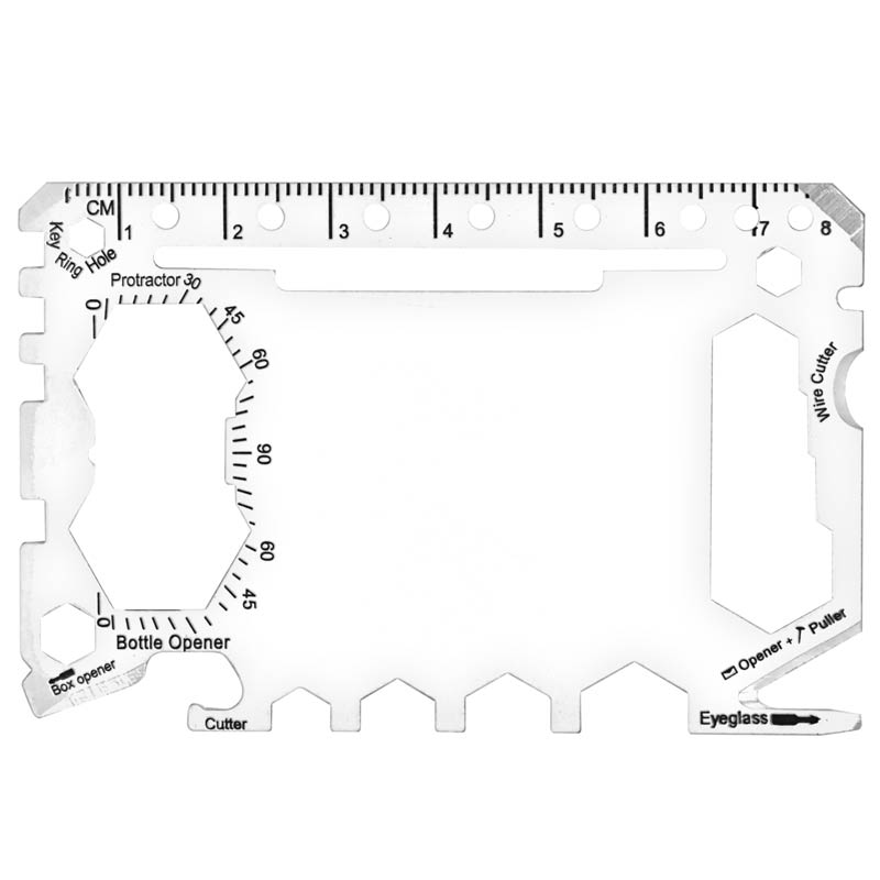 Multi-Function Survival Card Tool