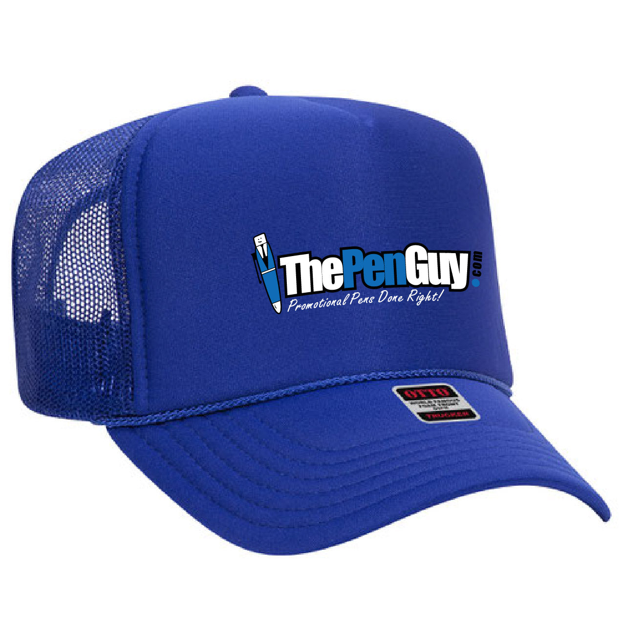OTTO CAP 5 Panel High Crown Mesh Back Trucker Hat